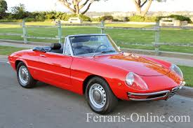 Enter the alfa romeo world, where driving passion, fine design and exciting feelings inspire long since the lovers of this amazing & unique italian brand. 1969 Alfa Romeo 1750 Spider Veloce 1796 Ferraris Online