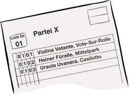 Ob dabei ein kreuz gesetzt oder das entsprechende feld ausgemalt wird, ist grundsätzlich unerheblich, solange der wählerwille erkennbar ist. Wahlanleitung 2019 Wahlanleitung 2019