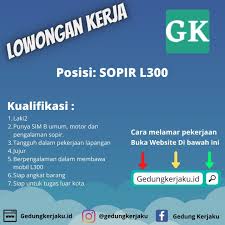 We did not find results for: Lowongan Kerja Info Lowongan Kerja Gedung Kerjaku