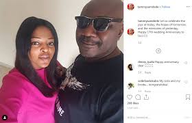 Sam Dede and wife, Tammy celebrate 17th wedding anniversary