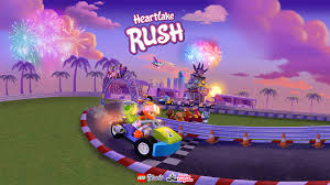 Race friends in the multiplayer car games. Friends Rush