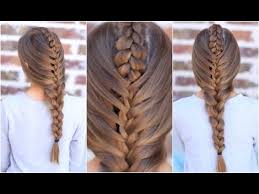 Braiding has been used to style and ornament human and animal hair for thousands of years in many different cultures around the world. The Tuxedo Braid Cute Girls Hairstyles Youtube