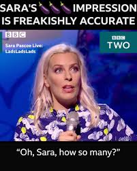 See more of bbc three on facebook. Bbc Two Sara Pascoe Live Ladsladslads Impression Facebook