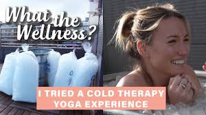I Tried A Cold Exposure Yoga Experience...And Dunked Myself In Ice