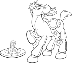 Coloring pages for children : Toy Story Bullseye The Horse Coloring Page Boys Coloring Sheets Bullseye Toy Horse Coloring Pages Cartoon Coloring Pages Toy Story Coloring Pages