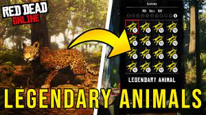 How To Find Legendary Animals Red Dead Online Rdr2 Online Youtube