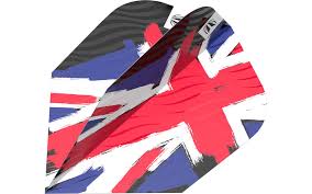 It is the precursor to the union jack of 1801. Great Britain Flag Ten X Flight Target Darts