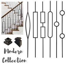 Buy metal balusters at discounted prices up to 45% off. Iron Stair Balusters Modern Metal Spindles For Stairs Etsy