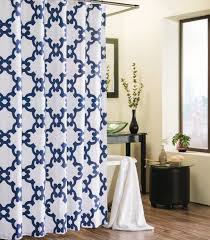 Amazon Com Max Studio Home Cotton Shower Curtain Trellis Moroccan Tile Quatrefoil Lattice 72 Inch By 72 I Max Studio Home Moroccan Tile Cotton Shower Curtain