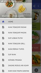Ambil waktu pagi selepas mandi herba. Resepi Menu Berpantang