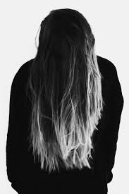 Black And White Ombre Pin By Hannah Eleanor On Style White Ombre Hair Embrace Messy Hair Ombre Hair