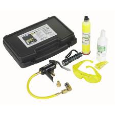 Green water tracing & leak detection flourescent dye. Tracker Uv Leak Detection Kit Robinair Mfg Corp 16235