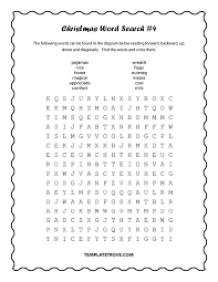 The spruce / kaley mckean halloween word search puzzles are a great activity. Printable Christmas Word Search Puzzles