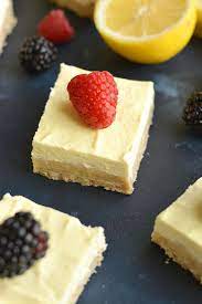 May 29, 2021 · enjoy a sweet treat with these easy, healthy desserts. Skinny Greek Yogurt Lemon Bars Gf Low Calorie Skinny Fitalicious