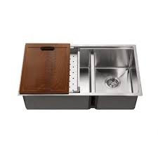 Please feel free to contact me to discuss your individual this freestanding kitchen island work table is hand made in solid pine using traditional methods of construction and styling. Rendezvous 16 Gauge Undermount Stainless Steel Large Double Bowl Workstation Kitchen Sink Hamatusa