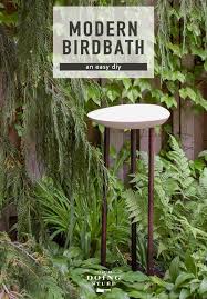 Check spelling or type a new query. A Diy Modern Birdbath That Will Attract Birds To Your Yard