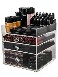 Desktop drawer storage box drawer sundries case small objects cosmetics box organizer type:organizer material: N2 Makeup Co Acrylic Makeup Organiser Cube Big 3 Drawers Storage Box For Vanity Tables 3 Drawer Buy Online In India At Desertcart 50234726