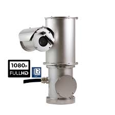 Can withstand winds up to 150 mph. Stainless Steel Outdoor Ptz Camera For Use In Harsh Environments