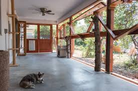 I covered a whole screen porch with this netting and it lasted the five or so years i lived there. How To Build A Safe And Stylish Catio