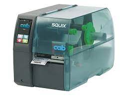 The label maker can print up to two lines of text at a time, and each label is automatically printed with a perforated back so you can easily peel off and stick them. Label Printers Squix Cab