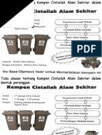 Tidak hairanlah kebanyakan kempen berkaitan alam sekitar gagal mencapai matlamat. Kempen Cintai Alam Sekitar