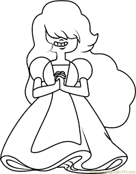 Gems are no stranger to the idea of separate beings sharing a body, but the gem mutants, as steven nicknamed them, are unique in that they didn't agree to the sharing and don't seem to have any means of getting free. Sapphire Steven Universe Coloring Page For Kids Free Steven Universe Printable Coloring Pages Online For Kids Coloringpages101 Com Coloring Pages For Kids
