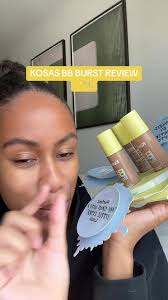 wait i love her #bbcream #bbburst #kosasbbcream #makeupreviews #beautytok  #beautytiktok #oliveundertone