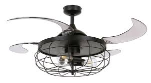 Parrot uncle 46 inch ceiling fan. Retractable Ceiling Fan Fanaway Industri Black Home Commercial Heaters Ventilation Ceiling Fans Uk