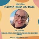 Psicóloga Fabiana Cruz Moura