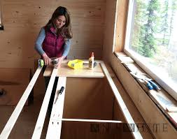 diy apothecary style kitchen cabinets