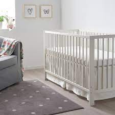 Ikea birkeland bett 160x200 lattenrost matratze sultan hemnes. Gulliver Babybett Weiss 60x120 Cm Ikea Deutschland