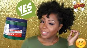 Smells great and has a medium to the high shine. The Best Braid Out Ever Dax Hair Grease 4c Natural Hair Youtube