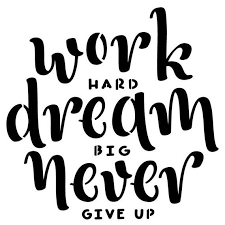 Work Hard Dream Big Never Give Up Custom Stencil Custom Stencils Reusable Stencils Ready Custom Stencils Never Give Up Words