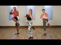 Latihan kali ini 10 menit full body toning yang melatih seluruh badan. 45 Minute Epic Cardio Boxing Workout With Christa Dipaolo Class Fitsugar Youtube