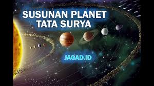 Urutan Planet Di Dalam Sistem Tata Surya Jagad Id Youtube