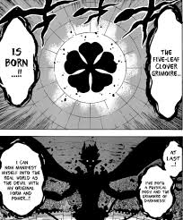 5 Leaf Clover Black Clover Asta Grimoire Pin By Ali On Asta Black Clover Anime Manga Pages Grimoire