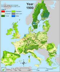 Watch How Europe Is Greener Now Than 100 Years Ago Europe Map Map European Map