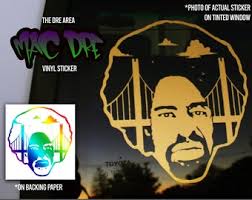 Lotería "el Músico" as Mac Dre Sticker