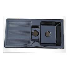 new gourmet sink 1 in black from rak