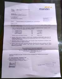 Surat Permohonan Keringanan Pelunasan Hutang Bank Bagi Contoh Surat