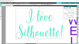 Using Text In Silhouette Studio Youtube