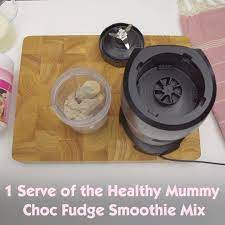 After receiving an email from one of my fab clients saying she is going to be getting braces and needs some new smoothie recipes i got the creative urge and this is what you will never know it is in there. The Healthy Mummy Choc Fudge Smoothie Facebook