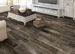 Citadel Black Wood Plank Porcelain Tile In 2020 Rustic Wood Floors Rustic Flooring Wood Floors Wide Plank