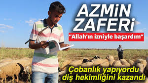 Tunceli'nin yaylalarında, ailesiyle çobanlık yapan mahir gündoğdu (22), 2016 yılında temel eğitimden. Cobanlik Yaparken Universiteye Hazirlanan Musa Dis Hekimligini Kazandi Youtube