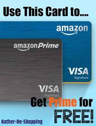 Maybe you would like to learn more about one of these? Amazon Credit Card Prime Rewards Visa Card Get Prime For Free