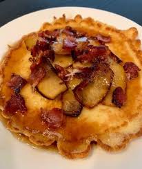 Bacon And Apple Pancakes Pannekoeken Recipe Food Com Recipe In 2020 Pannekoeken Recipe Recipes Apple Pancakes