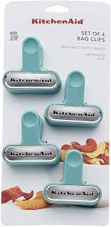 Maybe you would like to learn more about one of these? Amazon Com Kitchenaid Classic Small Bag Clips Set Of 4 Aqua Sky Home Kitchen