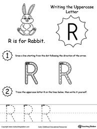 free tracing and writing the letter r myteachingstation com