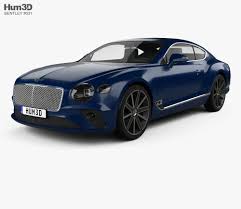 3d Model Of Bentley Continental Gt 2018 Bentley Continental Gt Bentley Continental Bentley