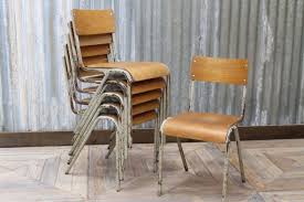 The nf2024n metal industrial chair is a polyurethane industrial drafting chair. Industrial Metal Chairs Vintage Stacking Dining Chairs